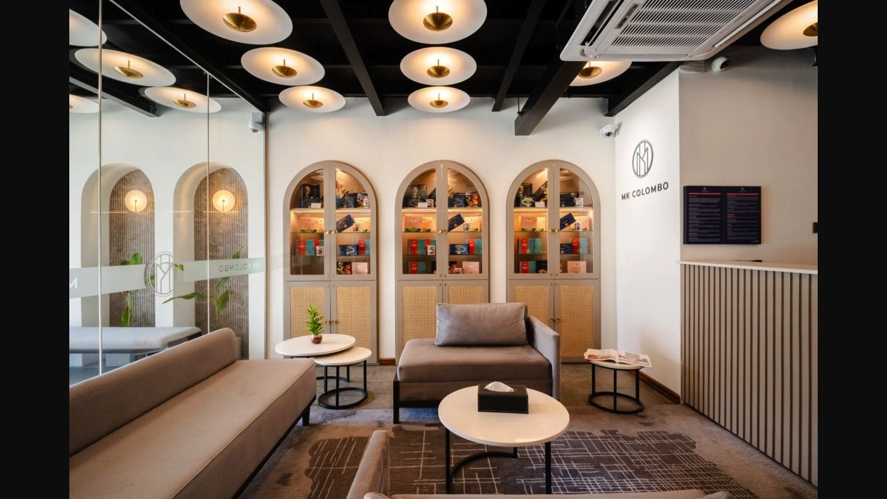 MK Colombo hotel reception featured on its website